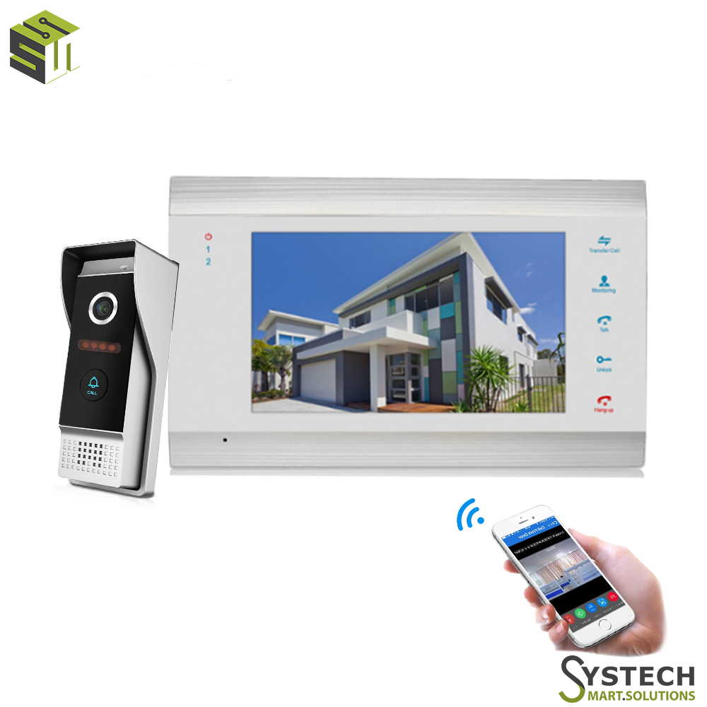 Smart WiFi doorbell with video Access Control and Intercom with Remote Control by Smartphone Model8770997203