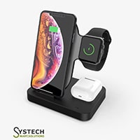 3 in 1 Wireless Charging Station For Mobile Phone