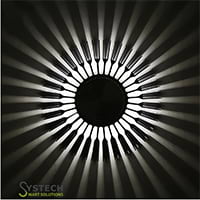 Indoor Lighting 3W Colorful LED Wall Light YellowBlueRed