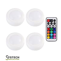 LED RGB MINI Light with Remote  Press Function
