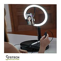 Photographic LED Ring Light Live Stand Adjustable