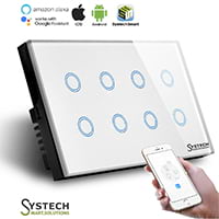 Smart Wifi 8 Gang Light switch