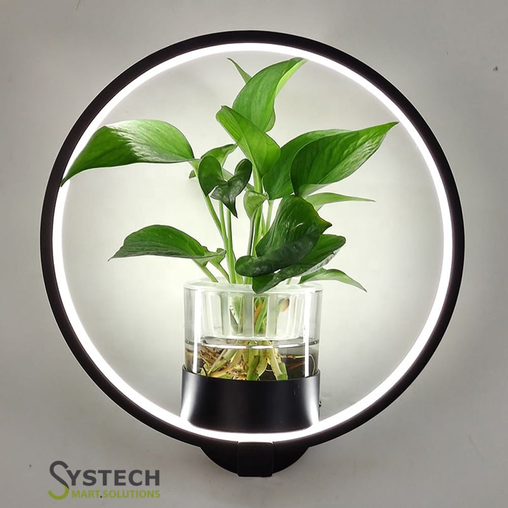 round indoor Garden Led wall lamp modern design